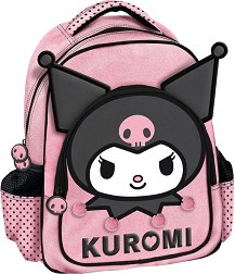 Раница за детска градина Kuromi - С 3D панел на тема Hello Kitty — 252294