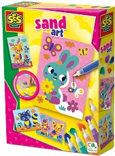 Декорирай сам картини с цветен пясък - SES Creative — 14136