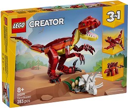 LEGO Creator - Свиреп динозавър 3 в 1 - Детски конструктор — 31379