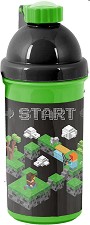 Детска пластмасова бутилка Paso - С вместимост 500 ml от серията Gamer — PP24ST-3021