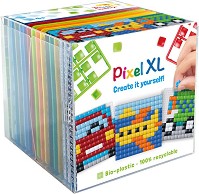Мозайка в рамка Превозни средства - Pixelhobby - Творчески комплект — 24221