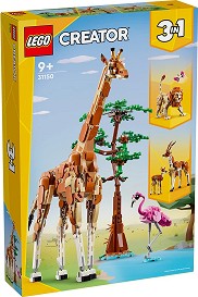 LEGO Creator - Диви животни от сафари - Детски конструктор — 31150