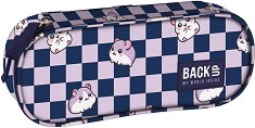 Овален ученически несесер BackUp A 30 - С 1 отделение от серията Chessboard Hamsters — 709647