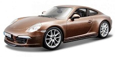 Количка Porsche 911 Carrera S - Bburago - С мащаб 1:24 — 18-21065