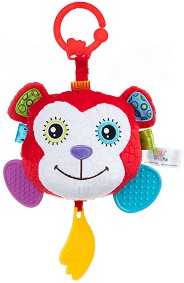 Играчка за закачане BaliBazoo Monkey Aga