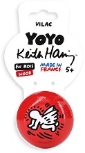 Дървено йо-йо - Vilac - По дизайн на Keith Haring — 9224