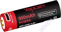    Micro USB 3.6 V P1409A -  Li-Ion (14500) 950 mAh - 