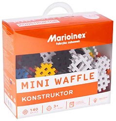 Детски мини вафлен конструктор Mario Inex - 140 части — 902 363