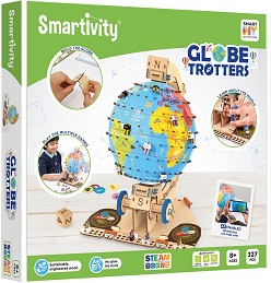 Дървен конструктор Глобус - Smartivity — STY305