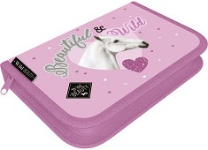 Ученически несесер - Lizzy Card - От серията Wild Beauty Purple — 23044110