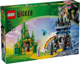 LEGO Wicked - Изумруденият град и дворецът Киамо Ко - Детски конструктор — 75689