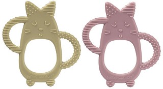 Чесалки за зъби Bebe Confort - 2 броя, за 3+ месеца — 3104202530