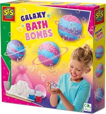 Направи сама Галактически бомбички за вана - SES Creative - Творчески комплект — 14769