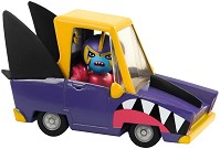 Метална количка Акула - Djeco - С мащаб 1:43, от серията Crazy Motors — DJ05476