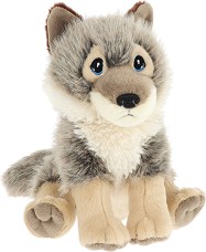 Еко плюшен вълк - Keel Toys - От серията Keeleco - 20 cm — SE3492