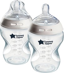    Tommee Tippee - 2  x 260 ml,   Natural Start, 0+  - 