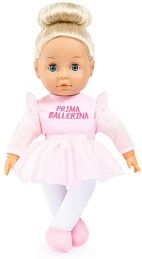 Кукла бебе Anna Prima Ballerina - Bayer Design - Със звук — 93311AA