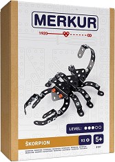 Метален конструктор Скорпион - Merkur - 93 части — 8197