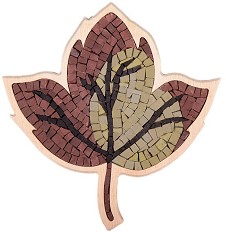 Каменна мозайка Листо Neptune Mosaic - С размери 21 х 22 cm