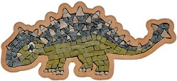 Каменна мозайка Стегозавър - Neptune Mosaic - С размери 29 х 13 cm