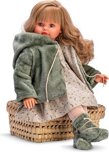 Кукла Пепа със зелено палто - Asi - С височина 57 cm — 0287370