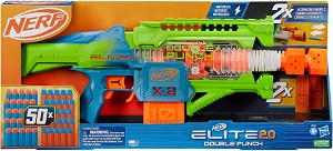 Nerf - Elite 2.0 Double Punch - Бластер с 50 стрелички — F6363