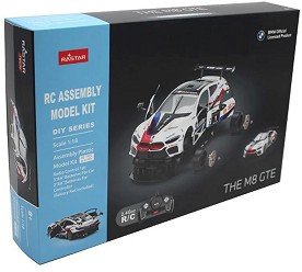 Автомобил за сглобяване BMW M8 GTE - Rastar - С отварящи се врати и радиоконтрол — 97200