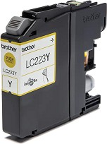 Касета с мастило за принтер Brother LC-223 Yellow - 550 страници