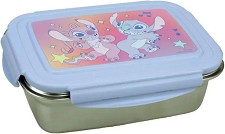 Метална кутия за храна Стич - С вместимост 900 ml на тема Stitch — 552-04268