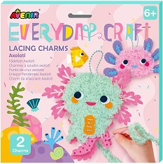 Създай сама талисмани Аксолотъл - Avenir - Творчески комплект от серията Everyday Craft — CH251962