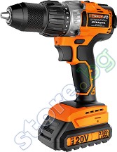 Акумулаторна ударна бормашина 18V Premium - С батерия и зарядно от серията HD