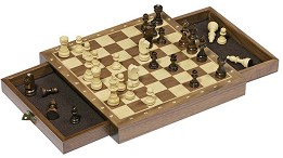 Магнитен шах Goki - С чекмеджета — 56919