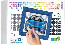 Мозайка с големи пиксели Кола - Pixelhobby - Творчески комплект — 12096