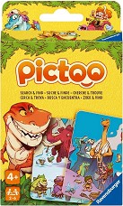 Pictoo: Дино - Ravensburger - Игра с карти — 24792