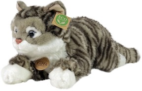 Еко плюшена котка таби - Rappa - С дължина 40 cm — 221154