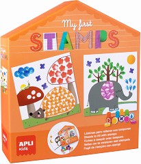 Рисувай с печати - Apli Kids - Творчески комплект — 18506