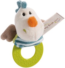 Чесалка за зъби Драконът Драгилу - NICI - С мека играчка, от серията My first NICI, 6+ м — 43706