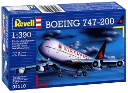 Пътнически самолет - Boeing 747-200 - Сглобяем авиомодел — Revell 04210