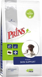 Натурална суха храна за кучета с кожни проблеми Prins ProCare Pressed Skin Support — 12 кг, от серията Dietetic, за всички породи, над 1 година