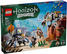 LEGO Horizon Adventures - Алой и Варл срещу Shell-Walker и Sawtooth - Детски конструктор — 77037