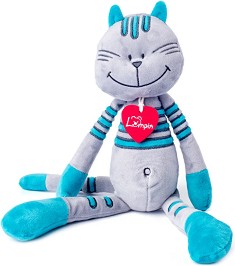 Плюшено коте Пусс Левис - Lumpin - С височина 36 cm — 94090