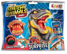Фигурка изненада Разтеглив динозавър - Craze - От серията Stretchy Animals — C43851