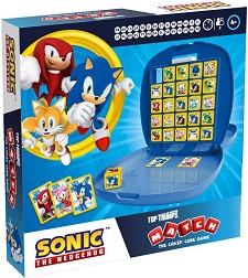 Дуел - Sonic - Детска настолна игра от серията Top Trumps — Winning Moves