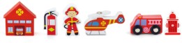 Комплект за игра Пожарна - Viga Toys — 50815