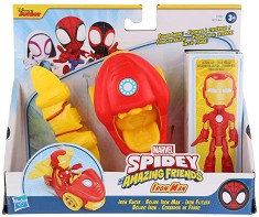 Фигурка на Железния човек с автомобил - Hasbro — F7458