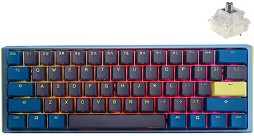    Ducky One 3 Mini Daybreak - 60%,  USB  1.8 m, ANSI Layout, Hot-Swap, Cherry MX Speed Silver RGB - 