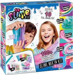Направи сам цветен слайм Canal Toys - Творчески комплект от серията So Slime DIY — SSC184