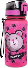 Детска пластмасова бутилка Cool Pack Brisk - С вместимост 400 ml от серията Buddy — Z17959