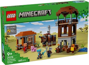 LEGO Minecraft - Кулата на грабителите и Опустошителя - Детски конструктор — 21278