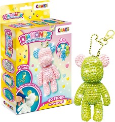 Направи си сам ключодържател Плюшено мече - Craze - Творчески комплект